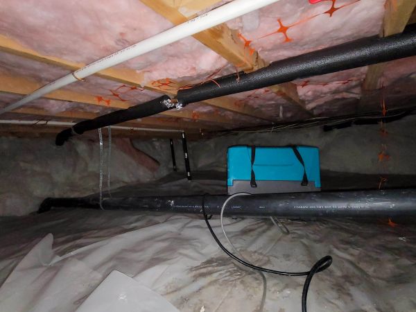 Crawl Space Water Remediation in Orange Park