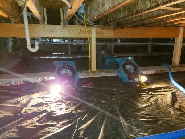 Crawlspace Water Removal in Orange Park